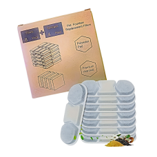 Rubeku Pet Water Fountain W120 Replacement Filter (8pcs w/ 4 sponge)